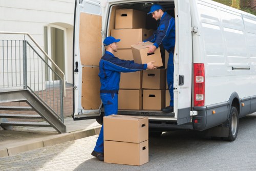 A well-planned home move with furniture loading in Scotland
